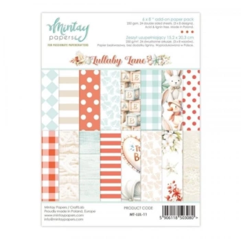 Set Scrapbooking Lullaby Lane Mintay 15x20cm