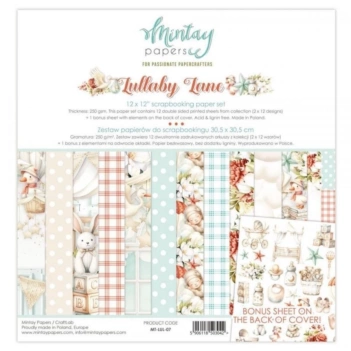 Set de scrapbooking Lullaby Lane Mintay 30x30cm