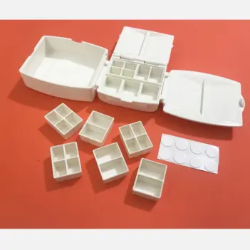 Set mit 8 Erweiterungs-Mikrotrays für die tragbare New Wave-Kunststoff-Mikropalette