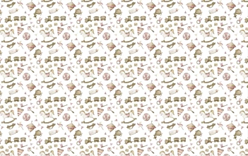 Papier Skórzany Sweet Baby Girl PapersForYou 65x40cm