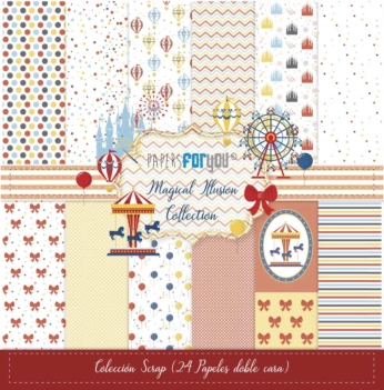 PapersForYou Magical Illusion Paper Kit 15x15cm