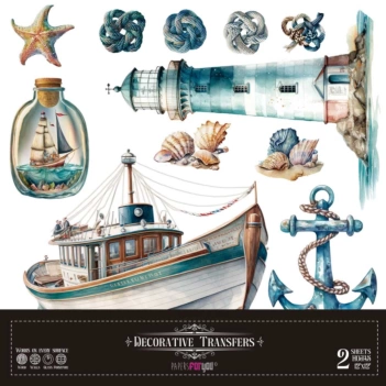 Transfer Multisurface Maritim PapersForYou 30x30cm