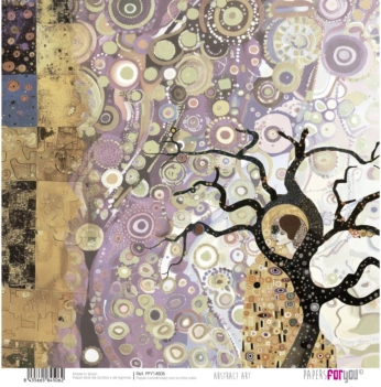 Klimt Abstract Art Paper PapersForYou 30x30cm