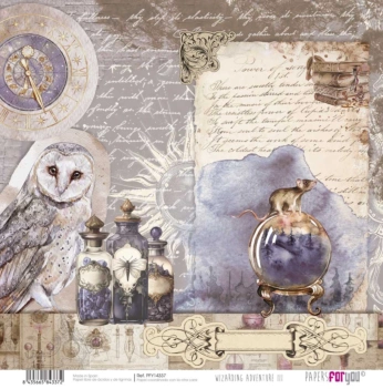 Paper Owl Wizarding Adventure III PapersForYou 30x30cm