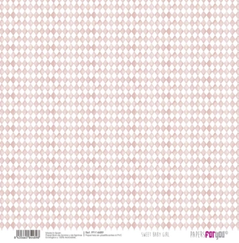 Papel de tecido VIII Sweet Baby Girl PapersForYou 30x30cm