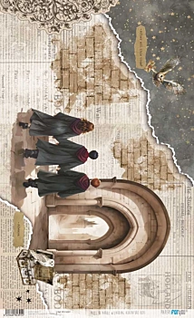 Carta di riso Dopo tutto questo tempo Wizarding Adventure III PapersForYou 54x33cm