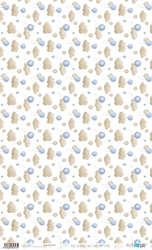 Papel de arroz Nuvens Sweet Baby Boy PapersForYou 54x33cm