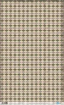Papel de arroz Rombos Verdes Wizarding Adventure III PapersForYou 54x33cm