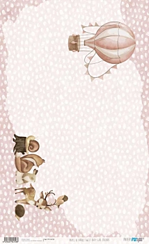 Papel de arroz Amigos Sweet Baby Girl PapersForYou 54x33cm
