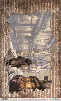 Papel de arroz Alley Wizarding Adventure III PapersForYou 54x33cm