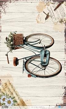 Rice Paper Vintage Bike I PapersForYou 54x33cm
