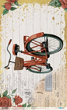 Rice paper Vintage Bike IV PapersForYou 54x33cm