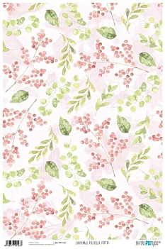 Papel de cartonaje Frutos Più Bella PapersForYou 32x48cm