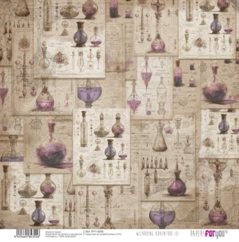 Wizarding Adventure III PapersForYou Potions Papier tissu 30x31cm