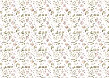 Stoffa per Rilegatura Sweet Baby Girl PapersForYou 70x50cm