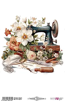 Transfert à Chaud Sewing I 20x30cm  PapersForYou