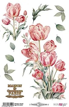 Thermo Transfer Tulpen PapersForYou 20x30cm