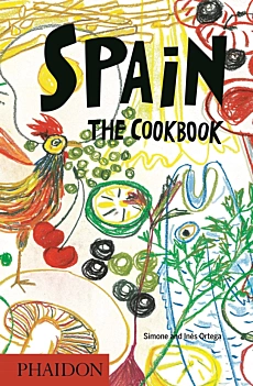 Spain the Cookbook Varios Inglés