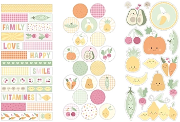 Stickers Vitamines Artemio