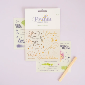Basic Crea Pausa Rub-ons 
