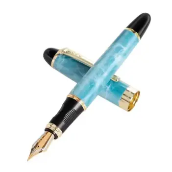 Jinhao M X450 Füllfederhalter in Marmor-Blau