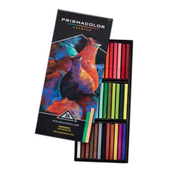 Prismacolor Premier NuPastel Set 36 weichen sortierten Pastellkreiden 