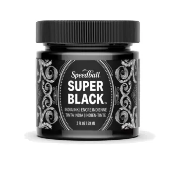Super Black Speedball Indian calligraphy ink 59ml