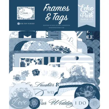 Die-cuts Frames & Tags Save The Date Echo Park