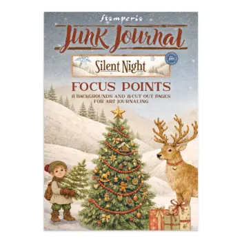 Stamperia Silent Night Kit Junk Journal Focus Points  