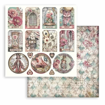 Papel Tags Master of Magic Stamperia 30x30cm