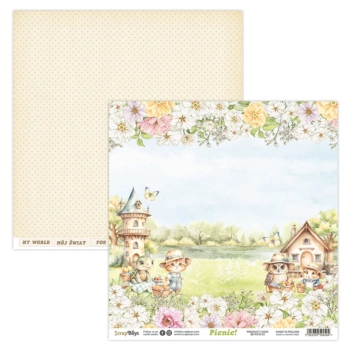 Papel 01 Picnic! Scrap Boys 30x30cm