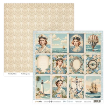Papel 05 Old Marina Scrap Boys 30x30cm
