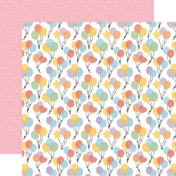 Echo Park Party Animal Papier Party Balloons 30x30cm