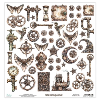 Mintay Basic Collection Papier Elements Steampunk 30x30cm
