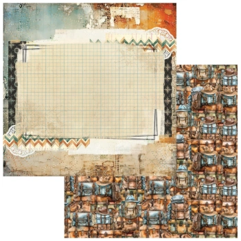 Papieren wereldbol Adventures Wanderlust Explorer 49 en Markt 30x30cm