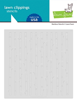 Plantilla de stencil Bamboo Lawn Fawn