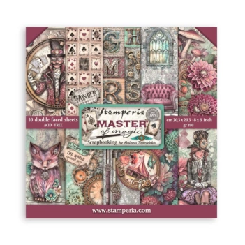 Scrapbooking set Master of Magic Stamperia 20x20cm
