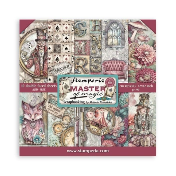 Set de scrapbooking Master of Magic Stamperia 30x30cm