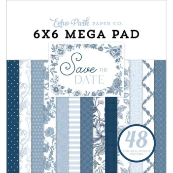 Echo Park Save The Date Mega Set van scrapbooking 15x15cm