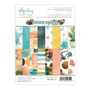 Mintay Teen Spirit Scrapbookingset 15x20cm