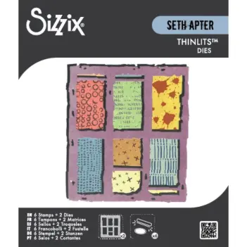 Set di fustelle Thinlits + timbro Viewfinder Sizzix