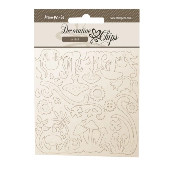 Chipboard Die-cuts Setas Romantic Hidden Grove Stamperia
