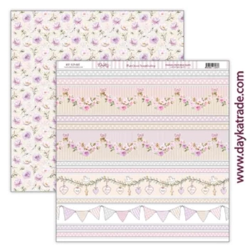 Papel SCP-683 Guirnaldas Amor y Fe Dayka 30x30cm