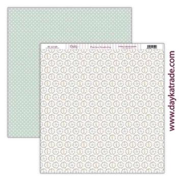 Papel SCP-698 Ramos com cruzes e estrelas Amor y Fe Dayka 30x30cm