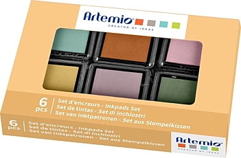 Kit 6 tintas Vitamines Artemio