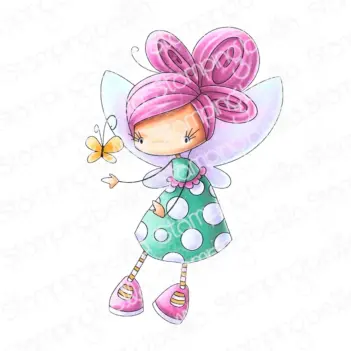 Stamping Bella Gummistempel Whimsabella FlutterBreeze 