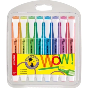 Set van 8 STABILO Swing Cool markeerstiften