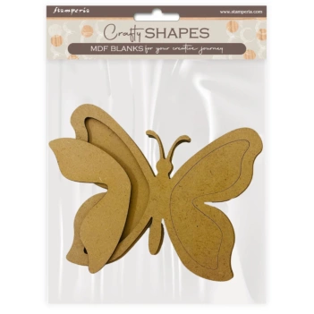 Silhouette MDF Crafty Shapes Butterflies House of Roses Grove Stamperia