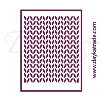 SUPER AANBIEDING **40%** Sjabloon A5 V-237 Geometrische achtergrond 15x21cm Dayka