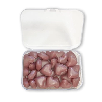 Cera e selos Cera e selos Stamperia Pearlescent Pink Corações de cera para selar